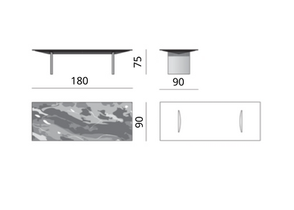 Marble dining table