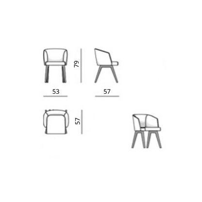 Lunik dining chair